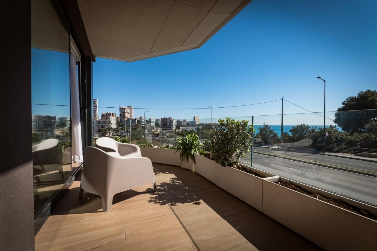 Appartamento Modern Sea Front Sea Waves Alicante Esterno foto
