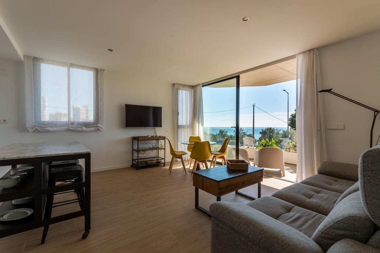 Appartamento Modern Sea Front Sea Waves Alicante Esterno foto