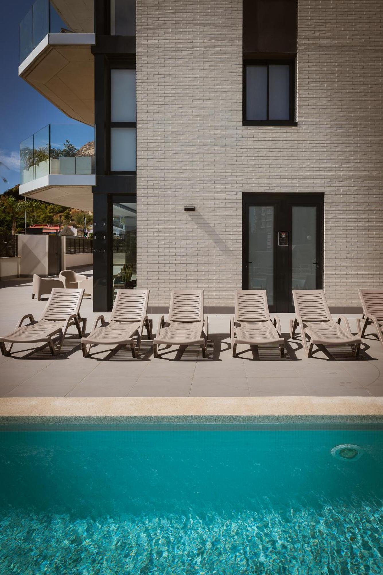 Appartamento Modern Sea Front Sea Waves Alicante Esterno foto